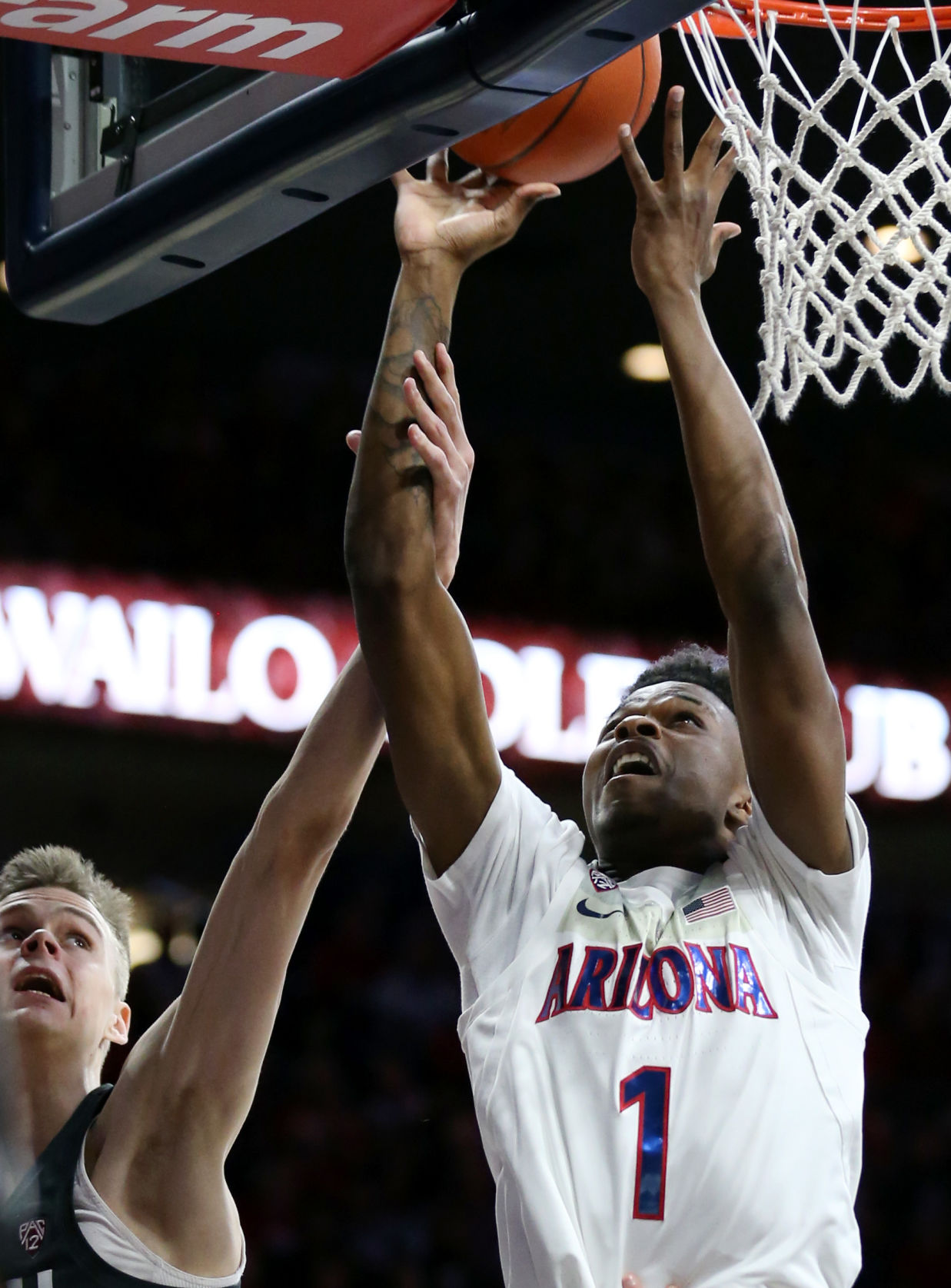 Arizona Wildcats 55, Washington State 69